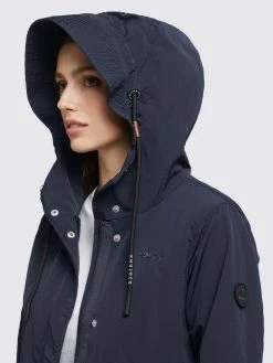 Khujo Manteaux De Mi-saison Manteau Mi-saison Adda2 Femme Bleu Foncé -Magasin de vêtements Khujo pas cher b61d32b0c7cf80411519ce26ccf8e58b