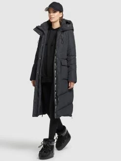 Khujo Manteaux Dhiver Manteau D’hiver Elvita Femme Bleu Foncé -Magasin de vêtements Khujo pas cher b6305bead254ce002fd739ecb1ad4095