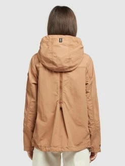 Khujo Vestes De Mi-saison Veste Mi-saison ZAHIRA3 Femme Marron -Magasin de vêtements Khujo pas cher b6b419f54bd2f83264ede3e06fe9d8e5