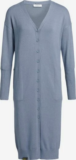 Khujo Gilets Cardigan Elina Femme Bleu