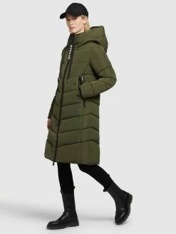 Khujo Manteaux De Mi-saison Manteau Mi-saison Klayd Femme Olive -Magasin de vêtements Khujo pas cher b7833fd5f4384a4a01b8e6a179d3b214