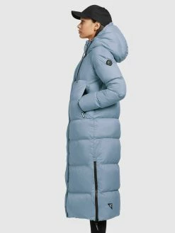 Khujo Manteaux Dhiver Manteau D’hiver Femme Bleu Clair -Magasin de vêtements Khujo pas cher b8167d90515dbdcf58ef7fa2e8d26f22