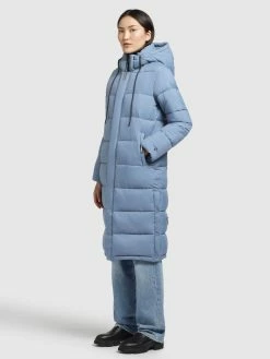 Khujo Manteaux Dhiver Manteau D’hiver Julina Femme Bleu Clair -Magasin de vêtements Khujo pas cher b87132c8438006167888792e50275165