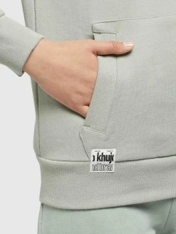 Khujo Sweats à Capuche Sweat-shirt Rhabea Femme Vert Pastel -Magasin de vêtements Khujo pas cher b8c4693351a10839d9c0eb6a3f82a41f