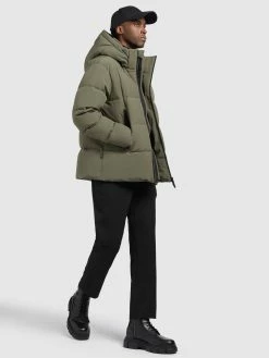 Khujo Vestes Dextérieur Veste Fonctionnelle TURREL Homme Olive -Magasin de vêtements Khujo pas cher ba3814dcbb4e0b04afc32570b88f6ba5