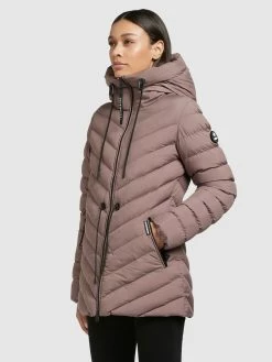 Khujo Vestes De Mi-saison Veste Mi-saison Noomi Femme Rose Ancienne -Magasin de vêtements Khujo pas cher bbb3c1ce0f6eea558740851ee2487489