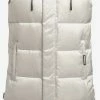Khujo Vestes Sans Manches Gilet Tourin Femme Blanc Perle