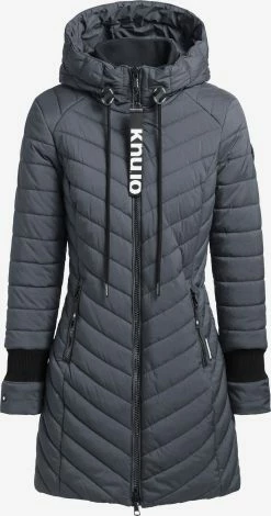 Khujo Manteaux Dhiver Manteau D’hiver Nita Femme Anthracite