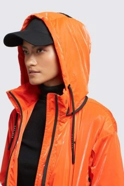 Khujo Manteaux De Mi-saison Manteau Mi-saison Marthe Femme Orange -Magasin de vêtements Khujo pas cher bd72316931dc55adaddd37e65425b047