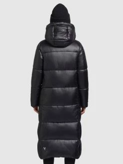 Khujo Manteaux Dhiver Manteau D’hiver Melona Femme Noir -Magasin de vêtements Khujo pas cher be2385a9c18118f8473ffdee82a1133b