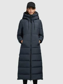 Khujo Manteaux Dhiver Manteau D’hiver Deria Femme Bleu Foncé -Magasin de vêtements Khujo pas cher bf5777216b2d9efadd6709c7e41c179f