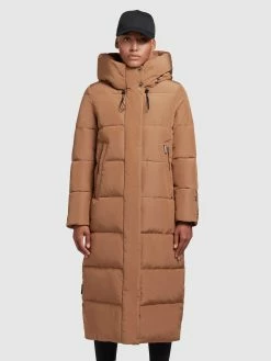 Khujo Manteaux Dhiver Manteau D’hiver Soulani Femme Ocre -Magasin de vêtements Khujo pas cher bf8c3271b6c06af1bdcb23bba29419fa