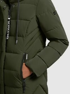 Khujo Manteaux Dhiver Manteau D’hiver Gamber Femme Vert Foncé -Magasin de vêtements Khujo pas cher c0892924592bf7b73bd0af869921b191
