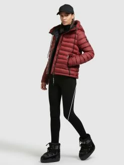 Khujo Vestes Dhiver Veste D’hiver Lona Shine Femme Rouge Rouille -Magasin de vêtements Khujo pas cher c19764cca2fa525edfd0348865e3615d