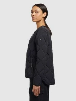 Khujo Vestes De Mi-saison Veste Mi-saison ALMA Femme Noir -Magasin de vêtements Khujo pas cher c1fd1cc93aff7237f4fc969ebe6e095b