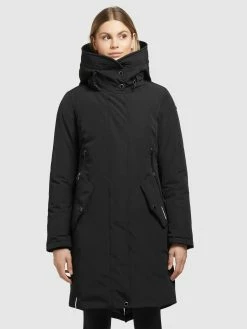Khujo Manteaux Dhiver Manteau D’hiver Charlyn 3 Femme Noir -Magasin de vêtements Khujo pas cher c202e8beec9ec41a00c87b94bfdd3ad2