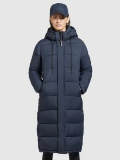 Khujo Manteaux Dhiver Manteau D’hiver Julina Femme Bleu Marine -Magasin de vêtements Khujo pas cher c35bedcb743db7697bdff428f0ac7da8