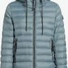 Khujo Vestes De Mi-saison Veste Mi-saison Lovina Femme Bleu-gris -Magasin de vêtements Khujo pas cher c3c1f482c07d05b729188b424c8a74ce