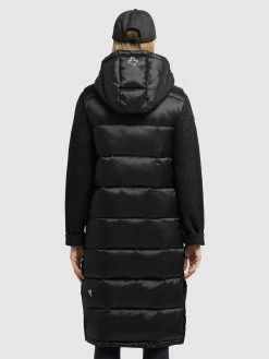 Khujo Vestes Sans Manches Gilet Tourin Femme Noir -Magasin de vêtements Khujo pas cher c41f70753eaac1305f7df49ebf7ecbdb