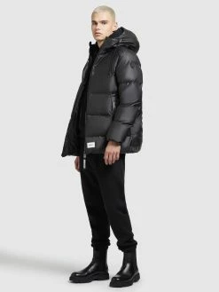Khujo Vestes De Mi-saison Veste Mi-saison Nabor Homme Noir -Magasin de vêtements Khujo pas cher c47c5ce540c26c2622c9d53044a08fe9