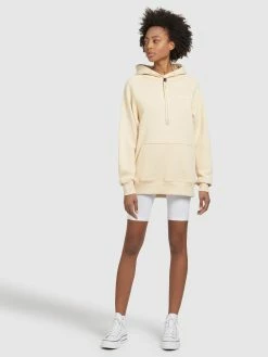 Khujo Sweats à Capuche Sweat-shirt Odette Femme Jaune Clair -Magasin de vêtements Khujo pas cher c52703d564ff1486cf6acb34d6692632