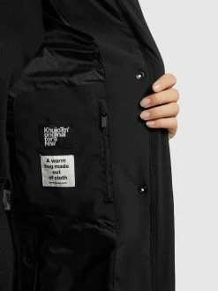 Khujo Manteaux De Mi-saison Manteau Mi-saison Namita Femme Noir -Magasin de vêtements Khujo pas cher c69505051ad3f1e13f4d17e4f2f98581