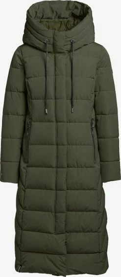 Khujo Manteaux Dhiver Manteau D’hiver Gamber Femme Vert Foncé