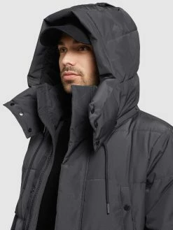 Khujo Vestes Dhiver Veste D’hiver Vivas Homme Gris Foncé -Magasin de vêtements Khujo pas cher c97a1e10dc8c70fe3dc015e8ee8e0437