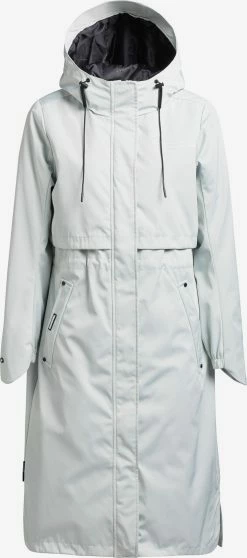 Khujo Manteaux De Mi-saison Manteau Mi-saison Jomana Femme Bleu Pastel