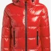 Khujo Vestes Dhiver Veste D’hiver Fala Femme Rouge -Magasin de vêtements Khujo pas cher ca18bf65d334cc11e1e95ff95ffc4112