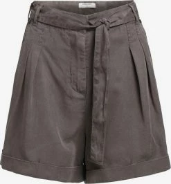 Khujo Shorts Loosefit Pantalon à Pince Elida Femme Anthracite