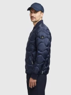 Khujo Vestes De Mi-saison Veste Mi-saison Picco Homme Bleu Marine -Magasin de vêtements Khujo pas cher cb1ece16c0050eaa3b911abdc8725d08