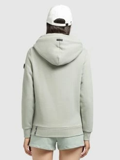 Khujo Sweats à Capuche Sweat-shirt Rhabea Femme Vert Pastel -Magasin de vêtements Khujo pas cher cc13b5aed514ca13008809d518efd50d