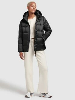 Khujo Vestes Dhiver Veste D’hiver Evona Femme Noir -Magasin de vêtements Khujo pas cher cc19d8cdb50f29098f83fcc22375c23b