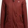 Khujo Parkas Parka Mi-saison Femme Rouge Rouille -Magasin de vêtements Khujo pas cher cc7f136b15bf42e6b3dbab2a5a02d1da