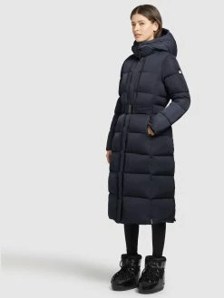 Khujo Manteaux Dhiver Manteau D’hiver Femme Bleu Nuit -Magasin de vêtements Khujo pas cher cc8b726d58ed16251ccd092900719cd9