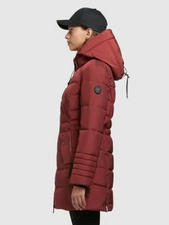 Khujo Manteaux Courts Manteau Mi-saison Amaray 3 Femme Rouge Rubis -Magasin de vêtements Khujo pas cher cd3a2539c1daadab3a9083a8850536c9