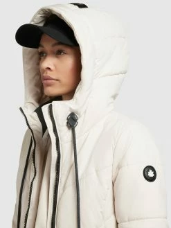 Khujo Manteaux Dhiver Manteau D’hiver Aribay 3 Femme Blanc Cassé -Magasin de vêtements Khujo pas cher ce7a90024480ec214b68d3f1fcdcd271