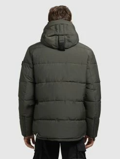 Khujo Vestes Dhiver Veste D’hiver Primero Homme Kaki -Magasin de vêtements Khujo pas cher ced3bbb3852d390a0196895122286c7b
