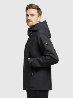 Khujo Vestes De Mi-saison Veste Mi-saison Adam Homme Noir -Magasin de vêtements Khujo pas cher d01753d36fb004054dd71ab89bd25db4