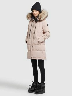 Khujo Manteaux Dhiver Manteau D’hiver Cloren Femme Rose -Magasin de vêtements Khujo pas cher d17106407e71536dd4524abda5a299de