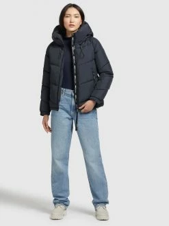 Khujo Vestes Dhiver Veste D’hiver Esila Femme Marine -Magasin de vêtements Khujo pas cher d1d584f5212f13906749f71d3fec88ae