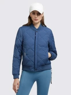 Khujo Vestes De Mi-saison Veste Mi-saison Leona Femme Bleu -Magasin de vêtements Khujo pas cher d315170f14e3aceaf682c5d03811dad9