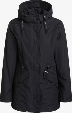 Khujo Parkas Parka Mi-saison FELINA Femme Noir