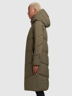 Khujo Manteaux Dhiver Manteau D’hiver Torino2 Femme Kaki -Magasin de vêtements Khujo pas cher d45e30839b02bf29f0fc010899562479