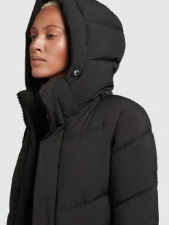 Khujo Manteaux Dhiver Manteau D’hiver Torino2 Femme Noir -Magasin de vêtements Khujo pas cher d8245f2c691b4e3608690c3784508c24