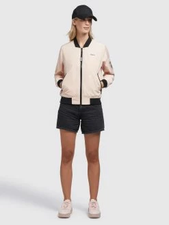 Khujo Vestes De Mi-saison Veste Mi-saison Stence2 Femme Abricot -Magasin de vêtements Khujo pas cher d84fa9e3596ea8bdd29eacfbfa0cdd36