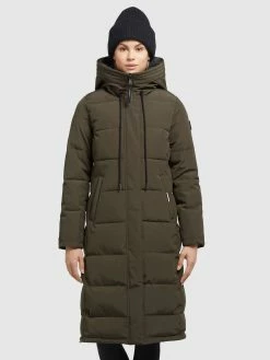 Khujo Manteaux Dhiver Manteau D’hiver Rugg Femme Olive -Magasin de vêtements Khujo pas cher d930031734390784a50f728fbdd8e089