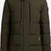 Khujo Manteaux Courts Manteau D’hiver Mats Femme Vert Foncé -Magasin de vêtements Khujo pas cher db6960faab9be20dde6b95612d27ff89