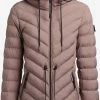 Khujo Vestes De Mi-saison Veste Mi-saison Noomi Femme Rose Ancienne -Magasin de vêtements Khujo pas cher dc45df46e45bb97cba925b609277502a